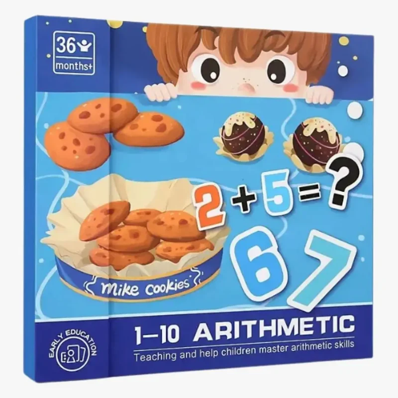 Jeu d'Arithmétique Magnétique Montessori - Les Cookies de Mike™