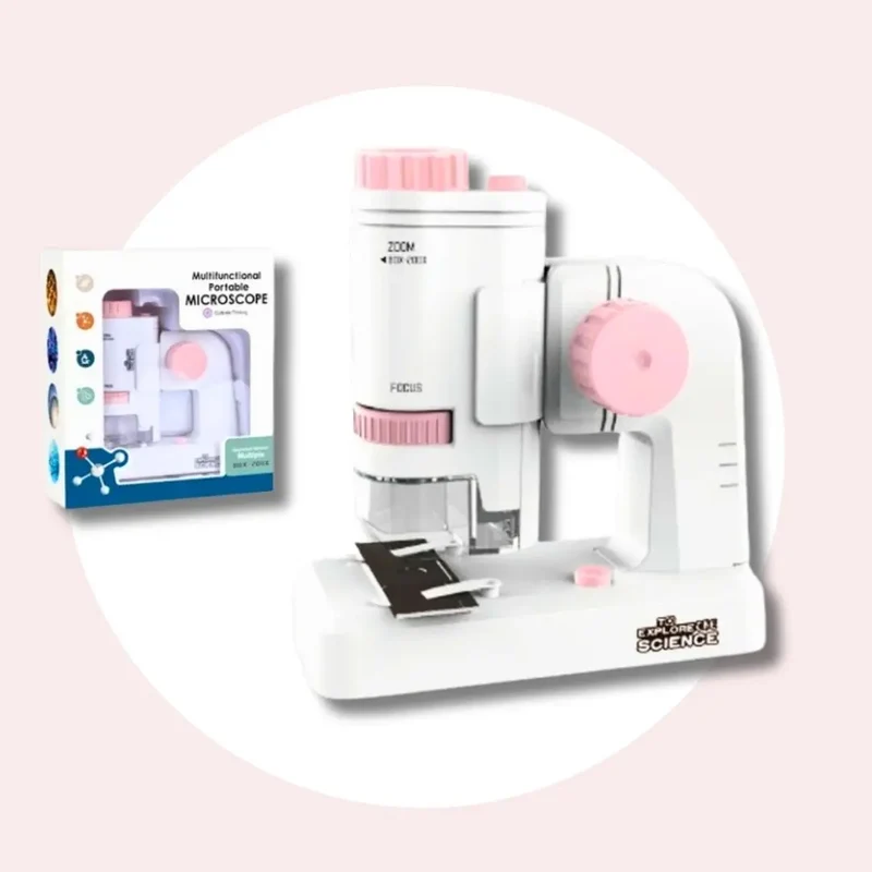 Microscope de Poche Enfant 80-200x – Dès 4 Ans