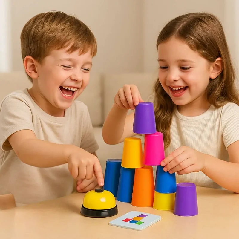 Le Jeu d’Empilement Éducatif - StackCups™