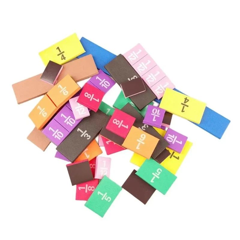 Jeu de Fractions Interactif Montessori - FractionMaster™