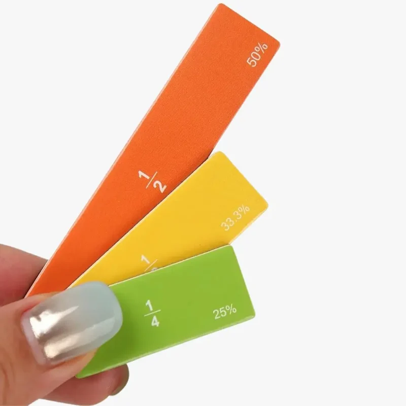 Jeu de Fractions Montessori - Fraction Game Zebra™