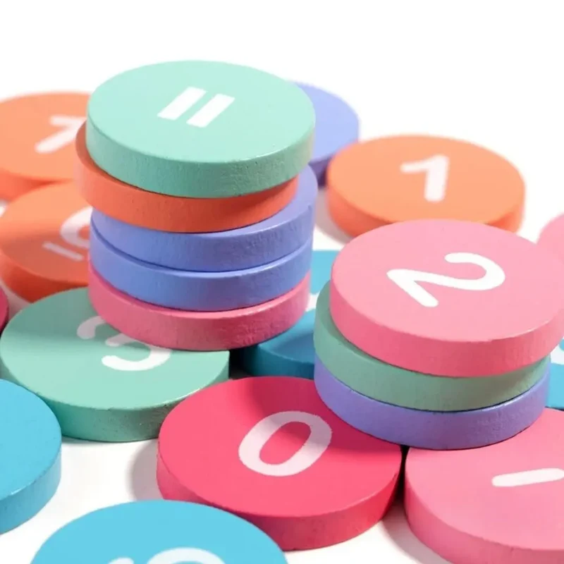Jeu Arithmétique en Bois Montessori - Ten Frame Sets™