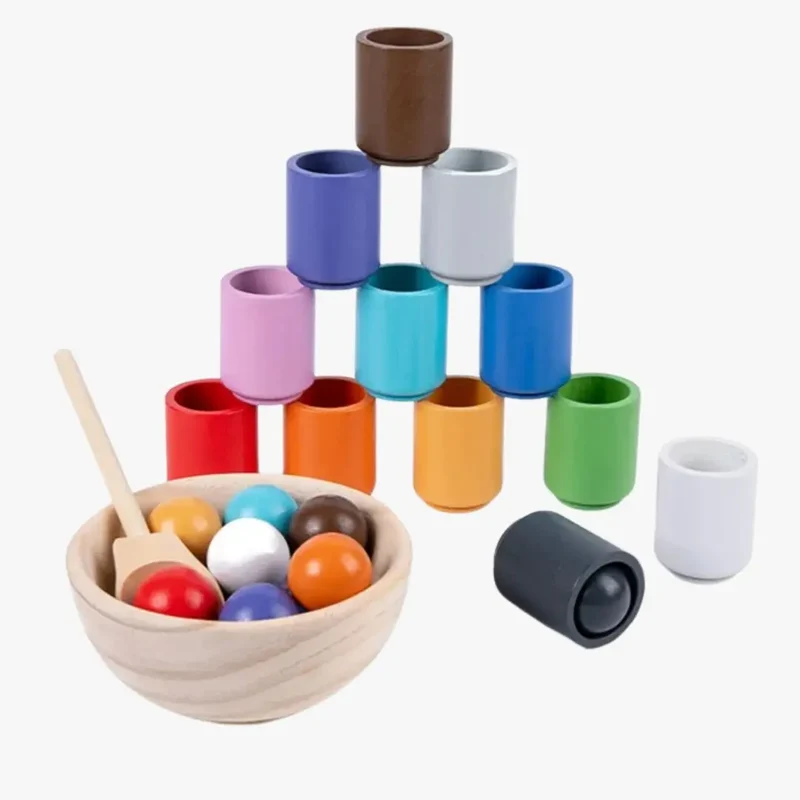 Boules et Tasses Montessori - ColorMatch™