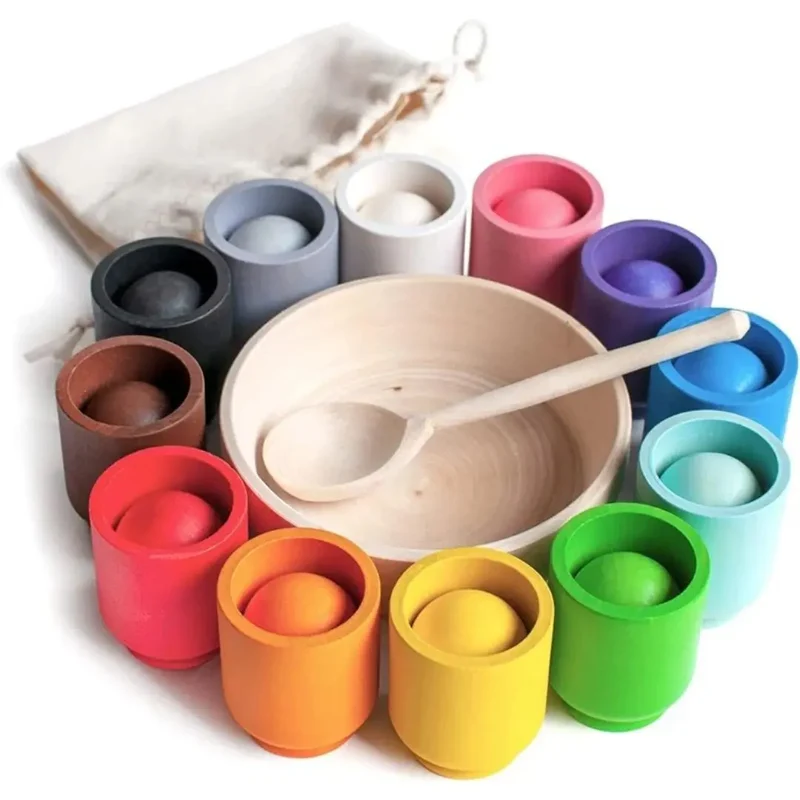Boules et Tasses Montessori - ColorMatch™