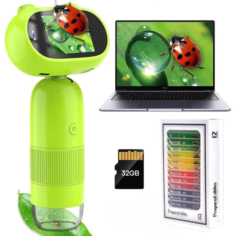 Microscope de Poche Enfant STEM – Dès 4 Ans