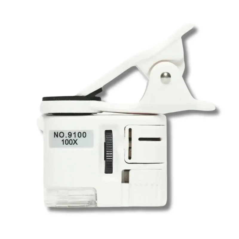 Microscope Enfant Portable avec Clip 60-100x – Dès 4 Ans