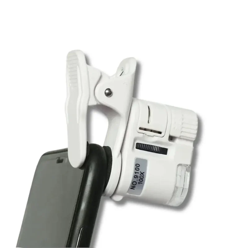 Microscope Enfant Portable avec Clip 60-100x – Dès 4 Ans