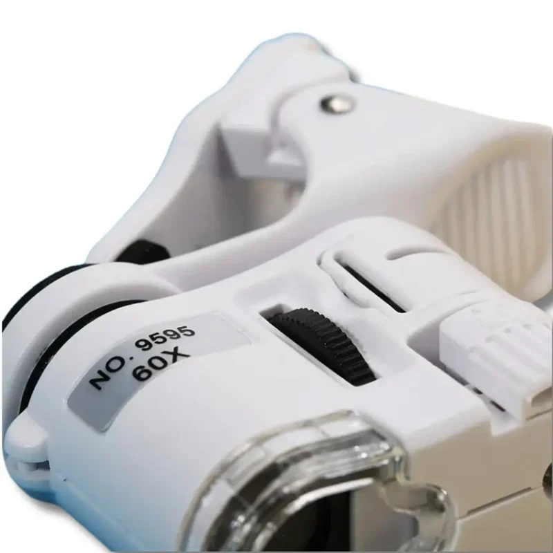 Microscope Enfant Portable avec Clip 60-100x – Dès 4 Ans