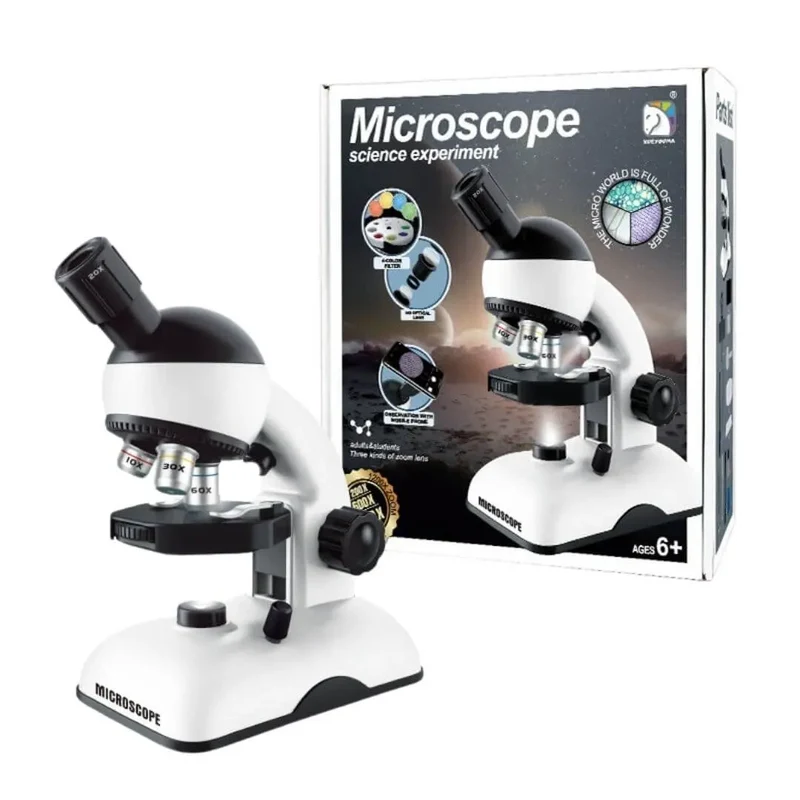 Microscope Enfant Haute Précision 1200x – Dès 6 Ans