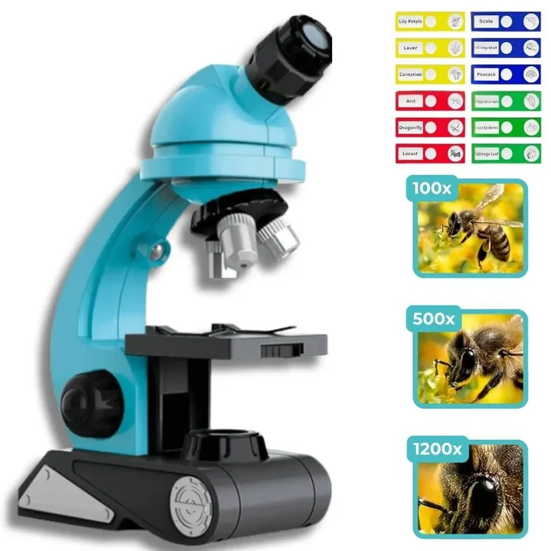 Microscope Enfant Zoom 1200x – Dès 6 Ans