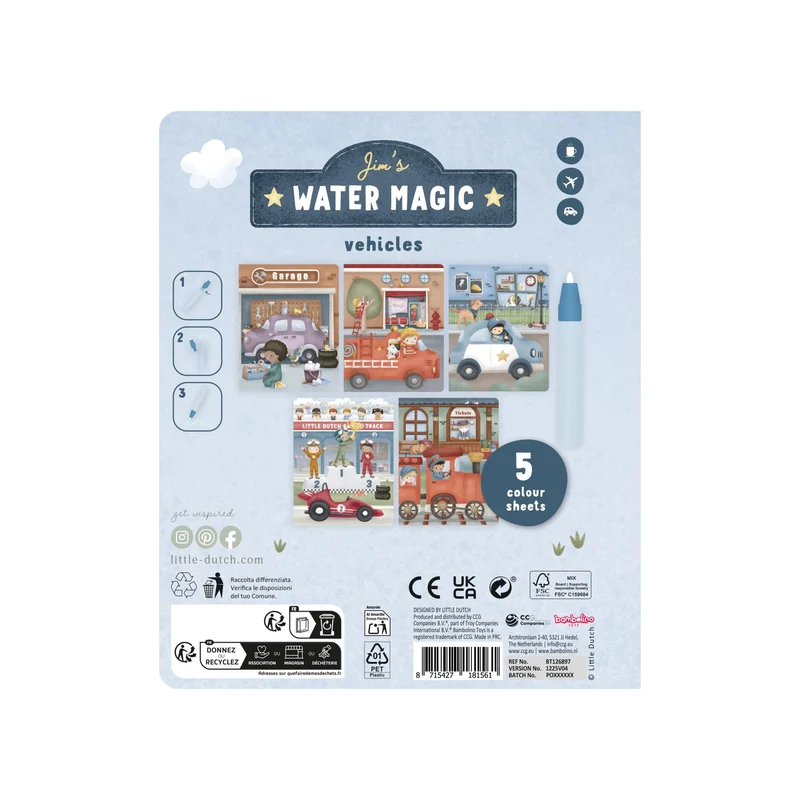 Waterkleurboek - Jim