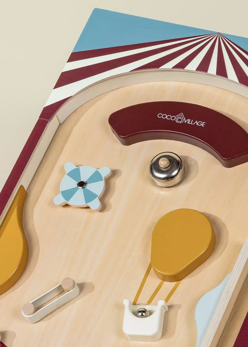 Wooden Play Pinball Machine