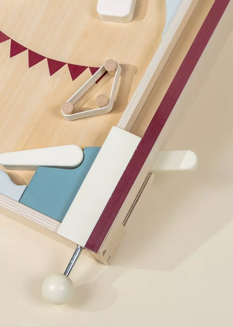 Wooden Play Pinball Machine