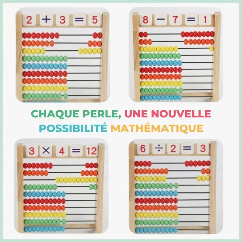 Boulier Montessori pour compter à 100 - Mathéboulier™
