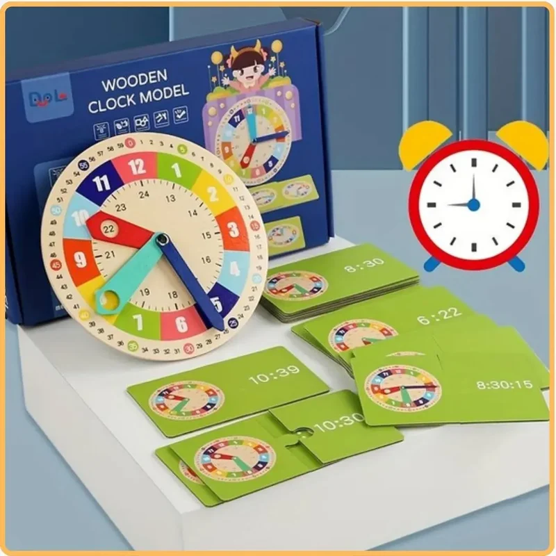 Jouet Éducatif de l'Apprentissage du Temps en s'Amusant - HorloFun™