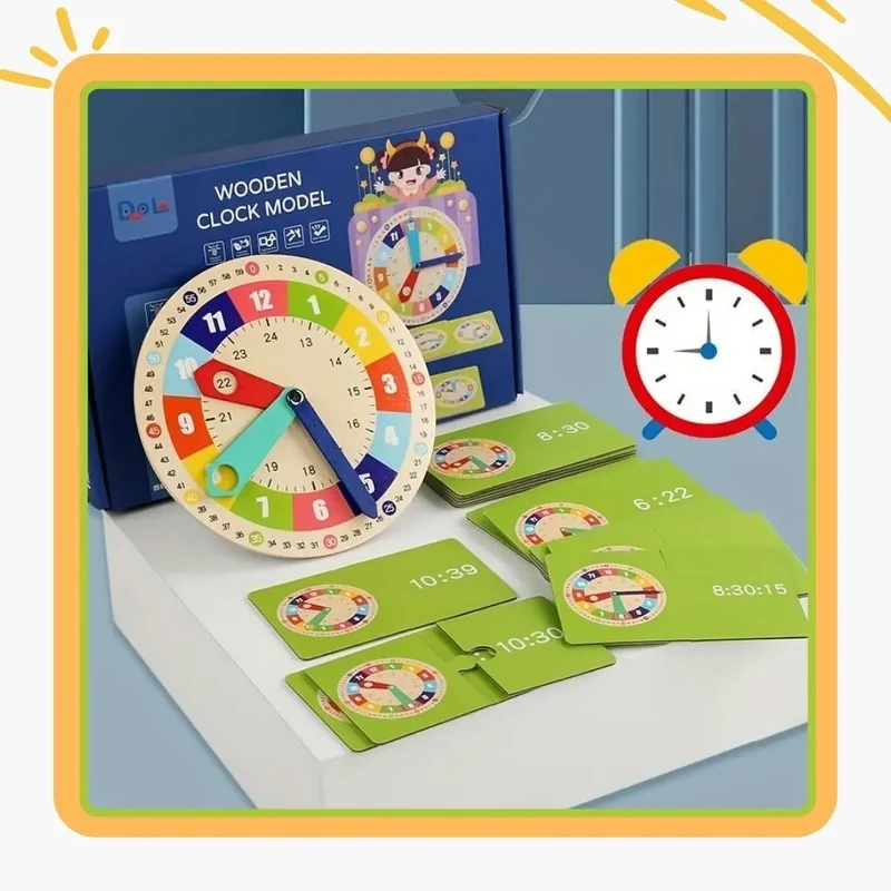 Jouet Éducatif de l'Apprentissage du Temps en s'Amusant - HorloFun™
