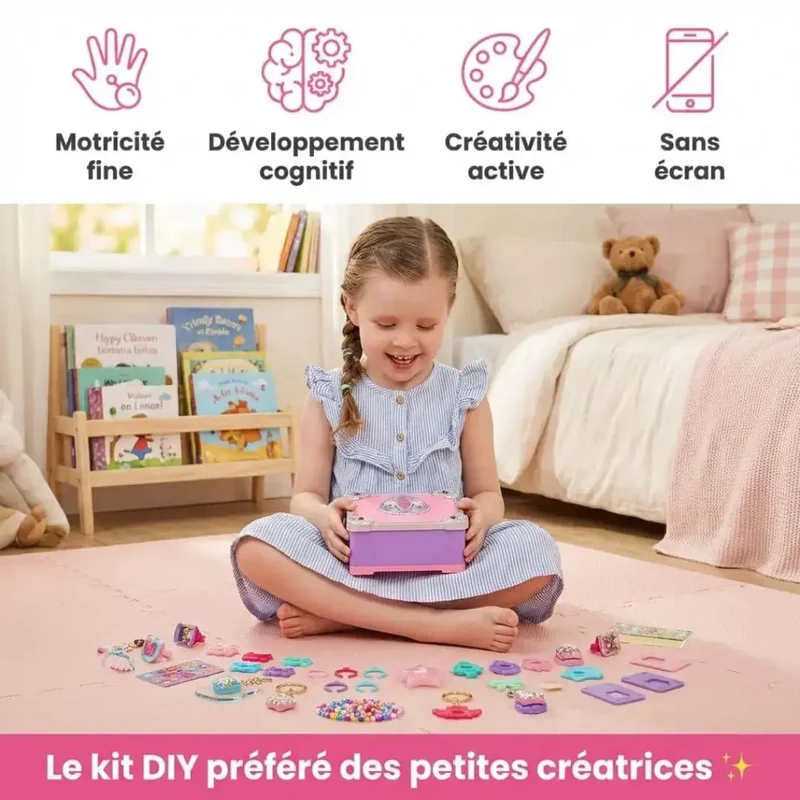 Kit création bijoux enfant - BijouxÉclat™