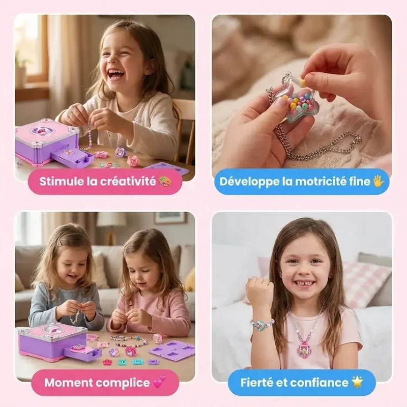 Kit création bijoux enfant - BijouxÉclat™