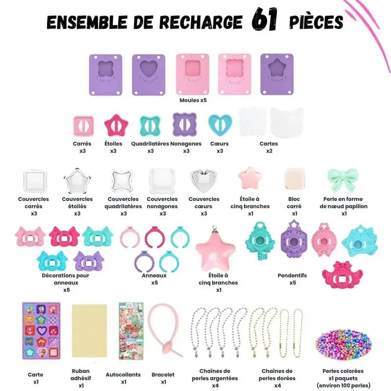 Kit création bijoux enfant - BijouxÉclat™