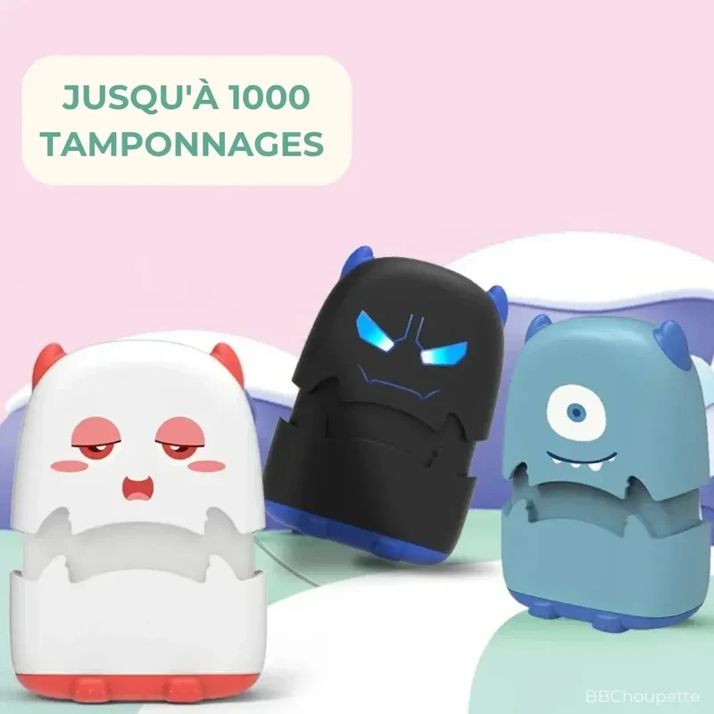 Tampon personnalisé monstre - Taggy™