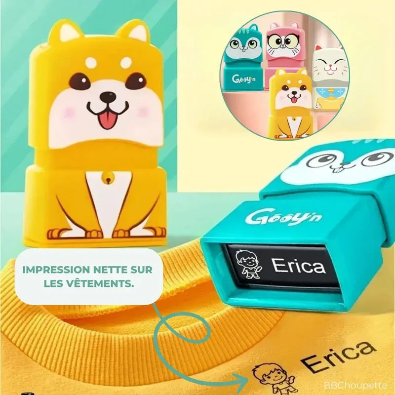 Tampon personnalisé animal - Taggy™
