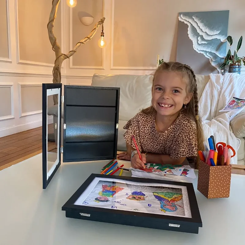 Cadre pour Dessin Enfant Idéal - ArtÉclat™