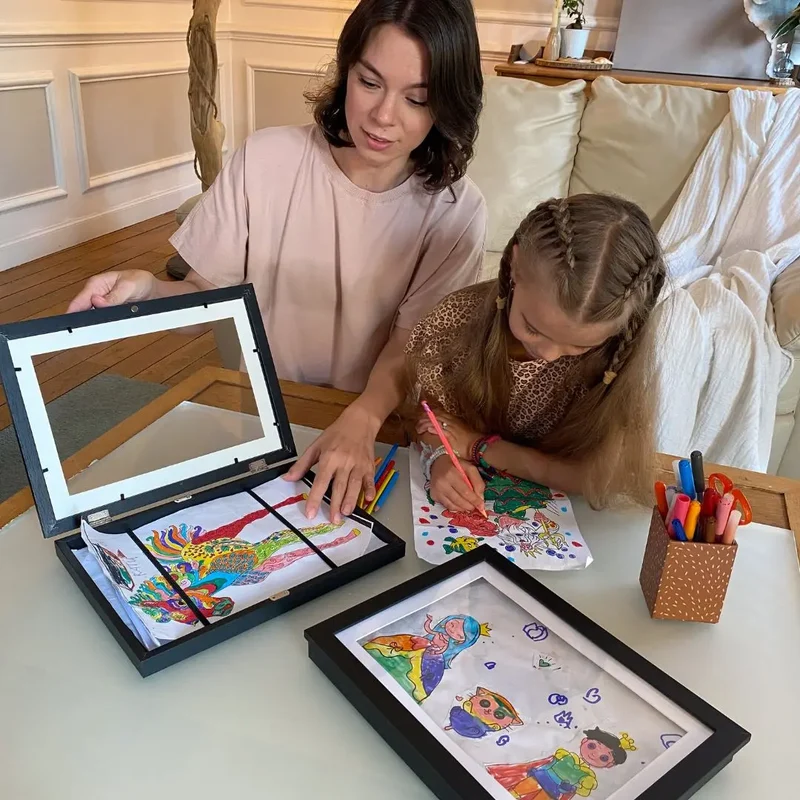 Cadre pour Dessin Enfant Idéal - ArtÉclat™