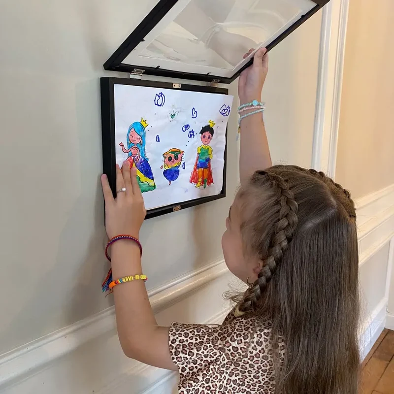 Cadre pour Dessin Enfant Idéal - ArtÉclat™