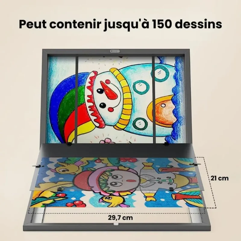 Cadre pour Dessin Enfant Idéal - ArtÉclat™