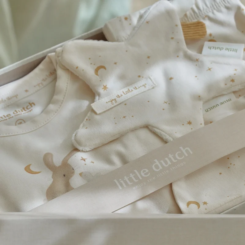 Kraamcadeau kleding set - Beige