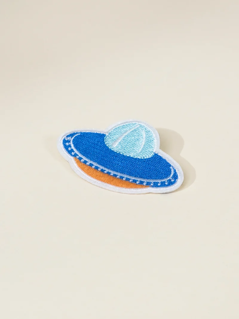 Reusable Stick-On Patch - UFO
