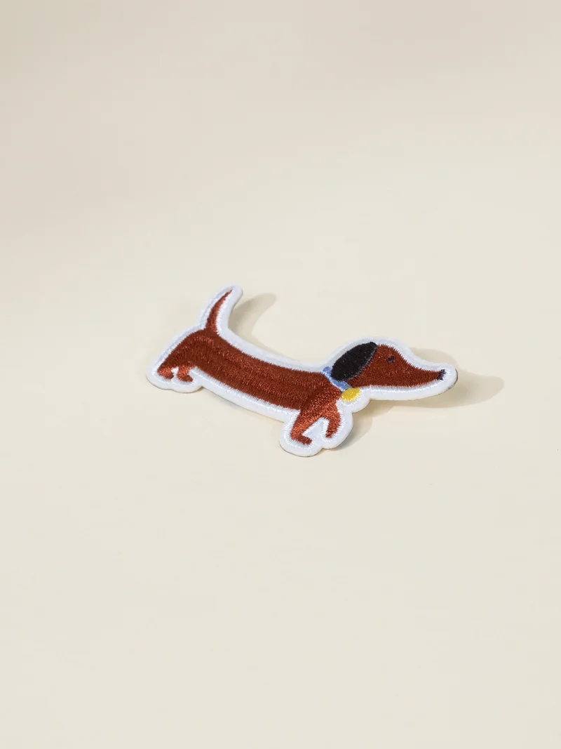 Reusable Stick-On Patch - Sausage Dog
