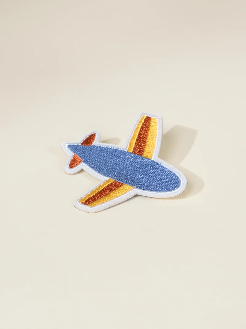 Reusable Stick-On Patch - Plane