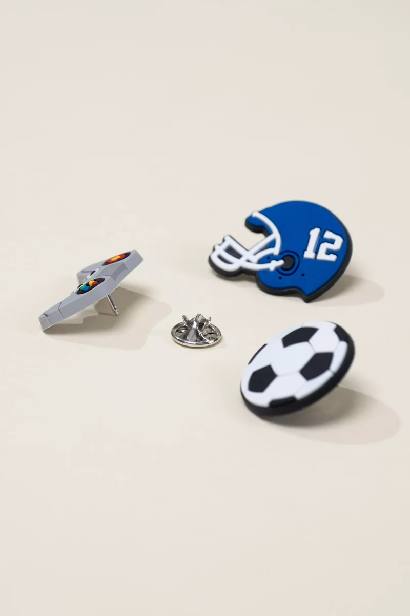 Set of 12 Sports & Activities Charms Pin