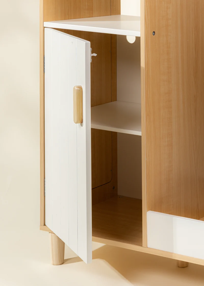 Wooden Play Dress Up Wardrobe