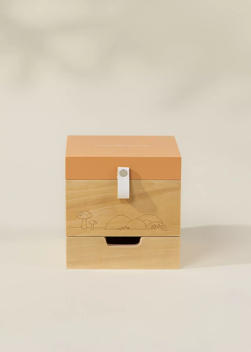 Wooden Musical Souvenir Box - Nature