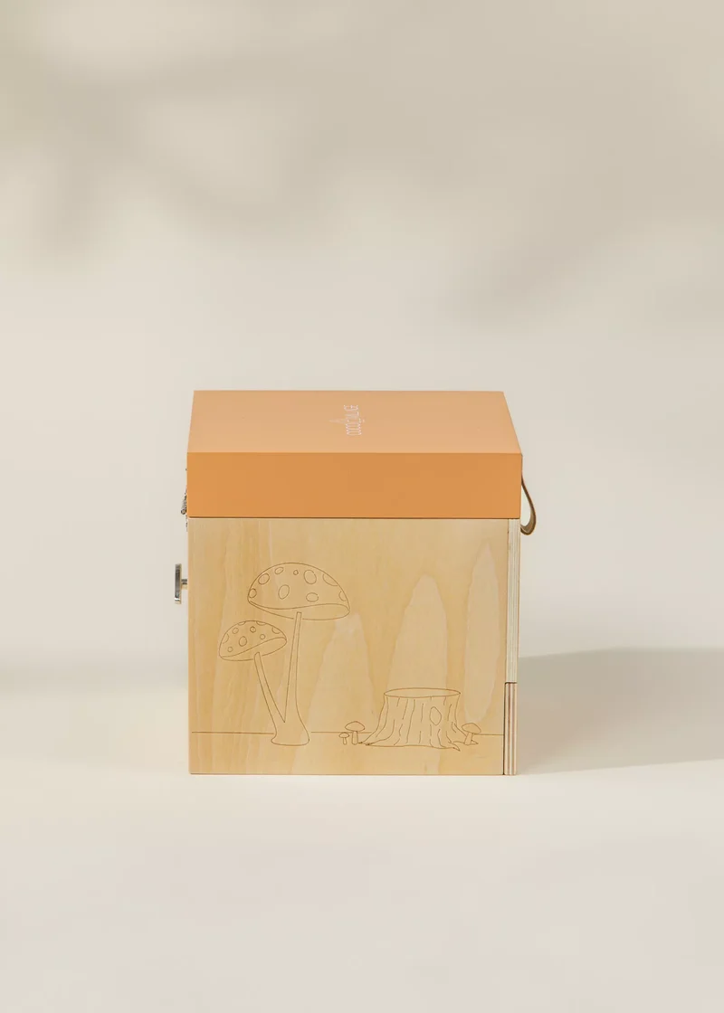 Wooden Musical Souvenir Box - Nature