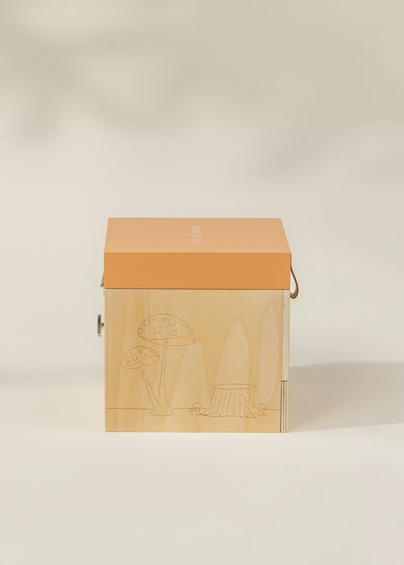Wooden Musical Souvenir Box - Nature