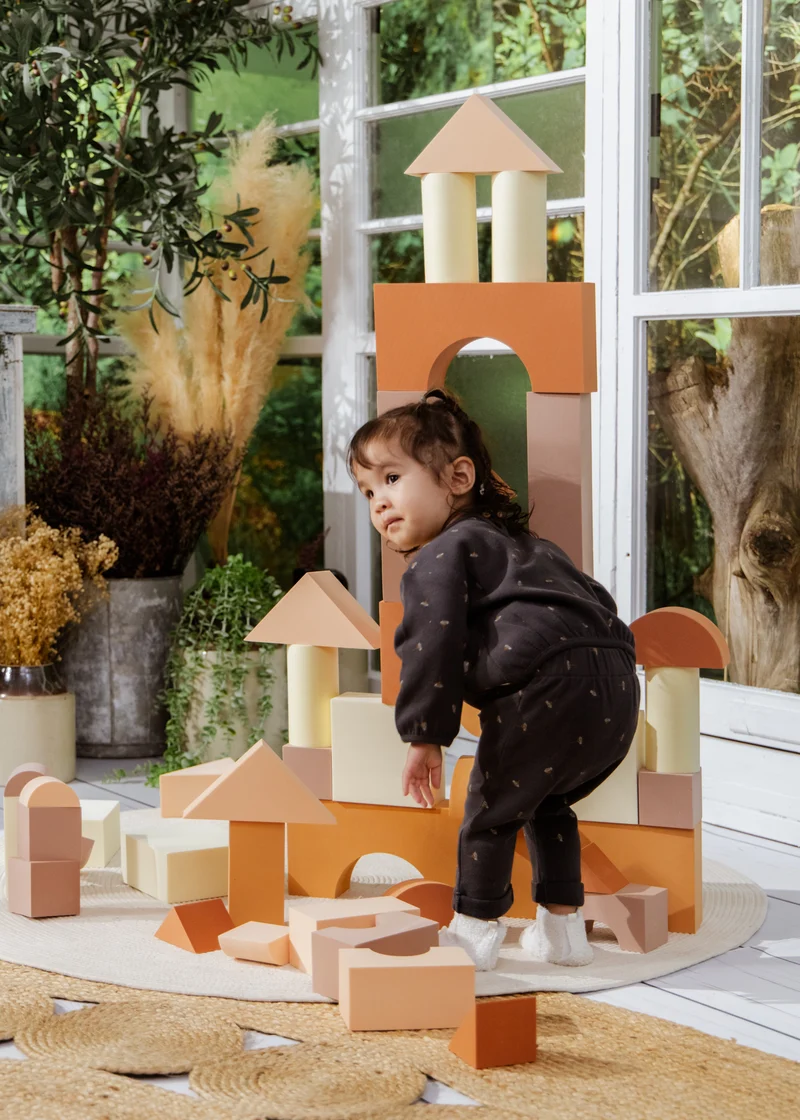 EVA Foam Building Blocks Set - Large (48 pcs)