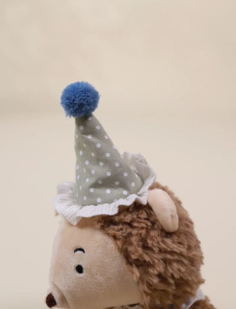 Hedgehog Birthday Plush Toy