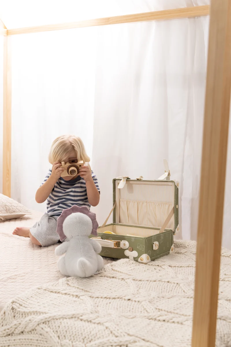 Vegan Leather Play Suitcase - Travel