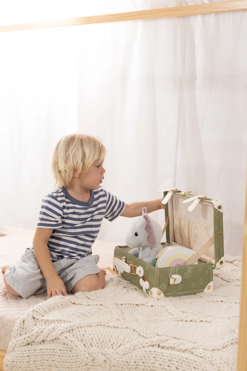 Vegan Leather Play Suitcase - Travel