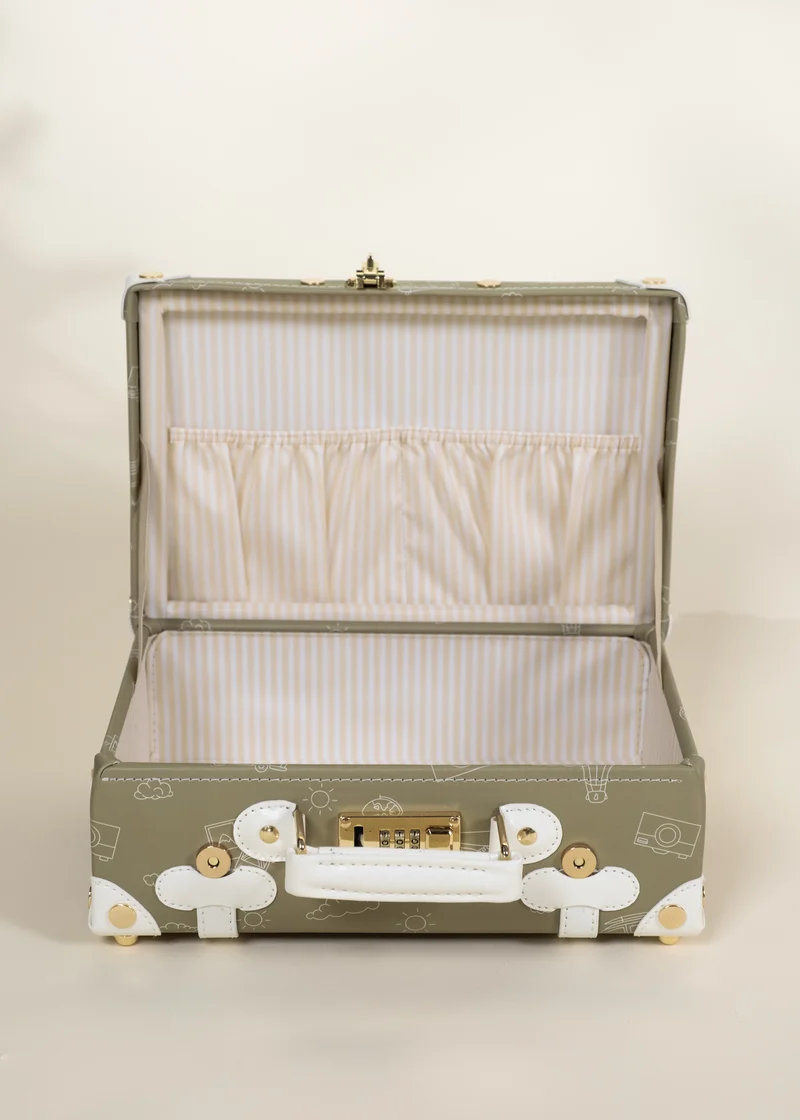 Vegan Leather Play Suitcase - Travel