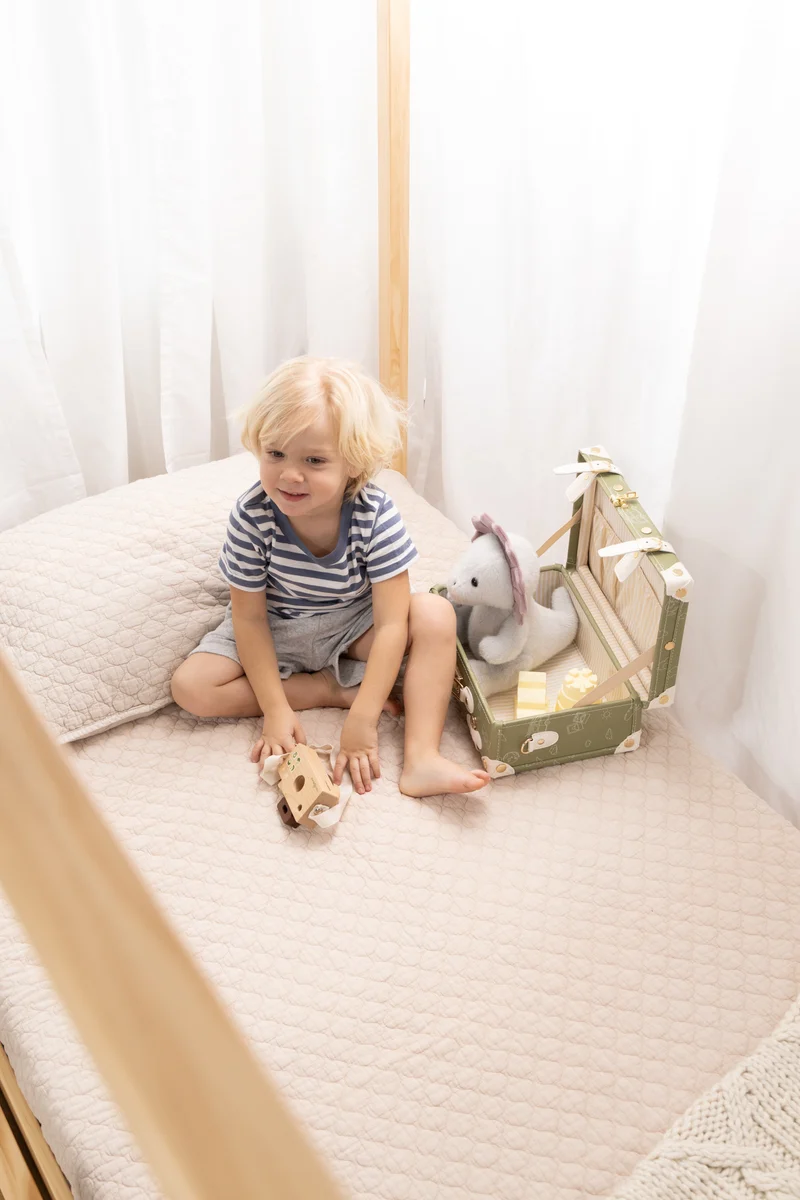 Vegan Leather Play Suitcase - Travel