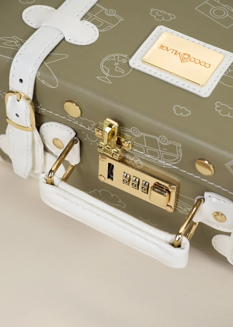 Vegan Leather Play Suitcase - Travel