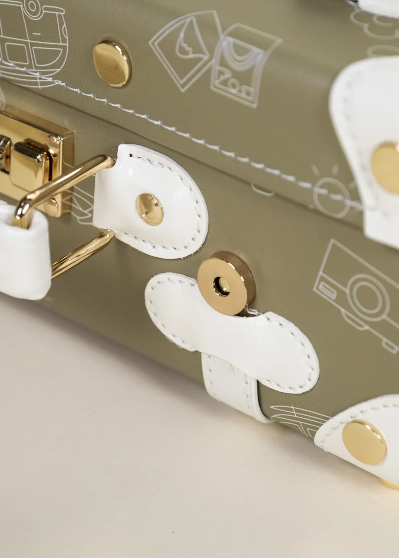 Vegan Leather Play Suitcase - Travel