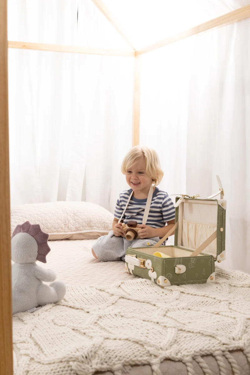 Vegan Leather Play Suitcase - Travel