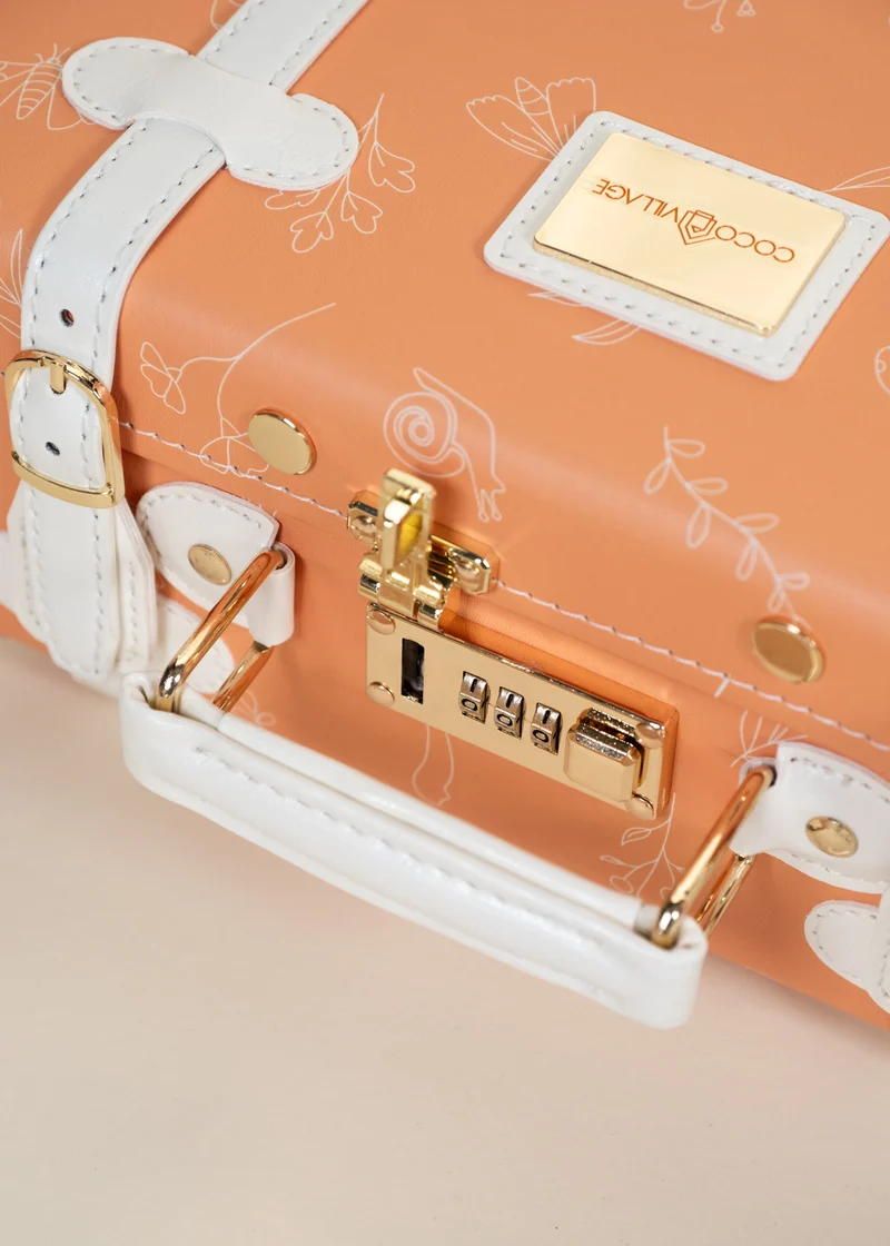 Vegan Leather Play Suitcase - Nature