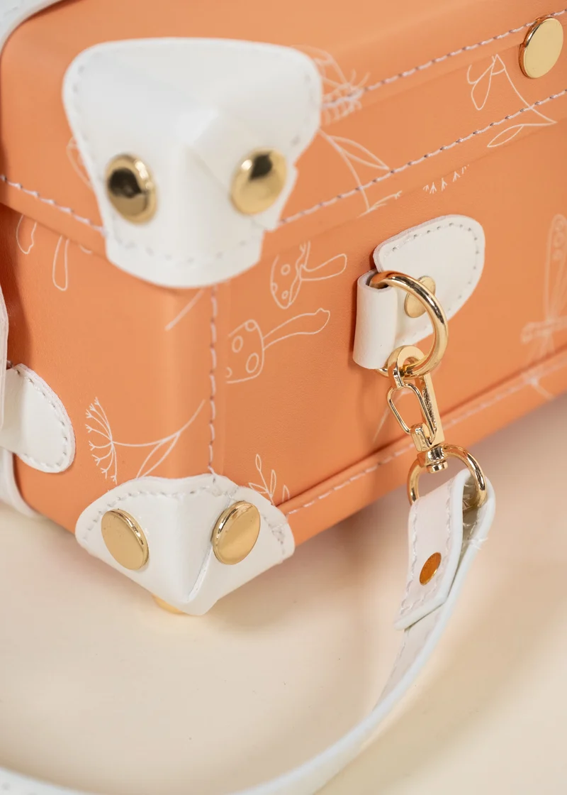 Vegan Leather Play Suitcase - Nature