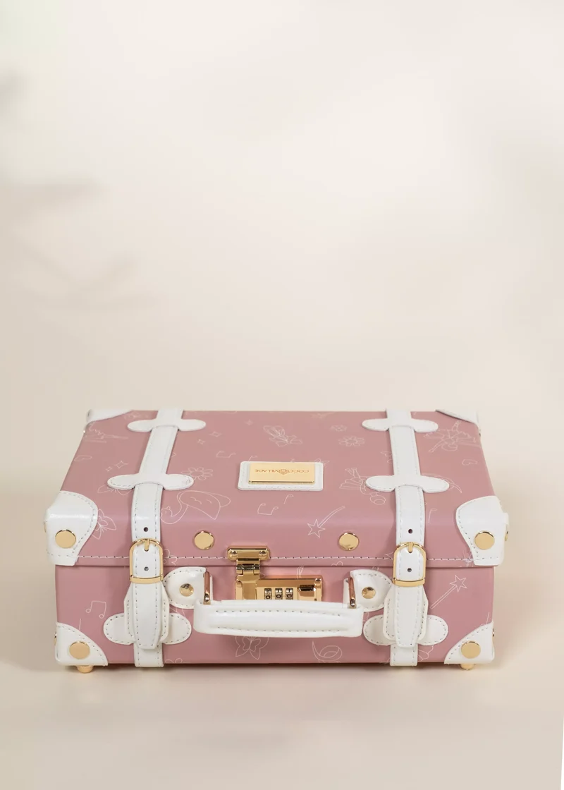 Vegan Leather Play Suitcase - Ballerina